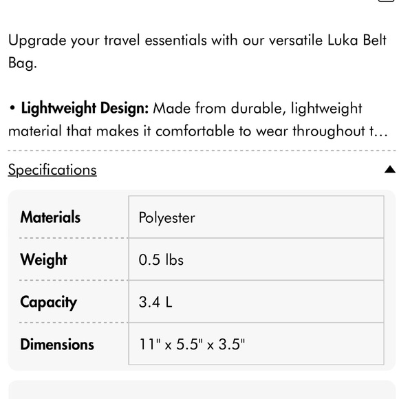 CALPACK Luka Belt Bag in Rose Quartz - Picture 11 of 11